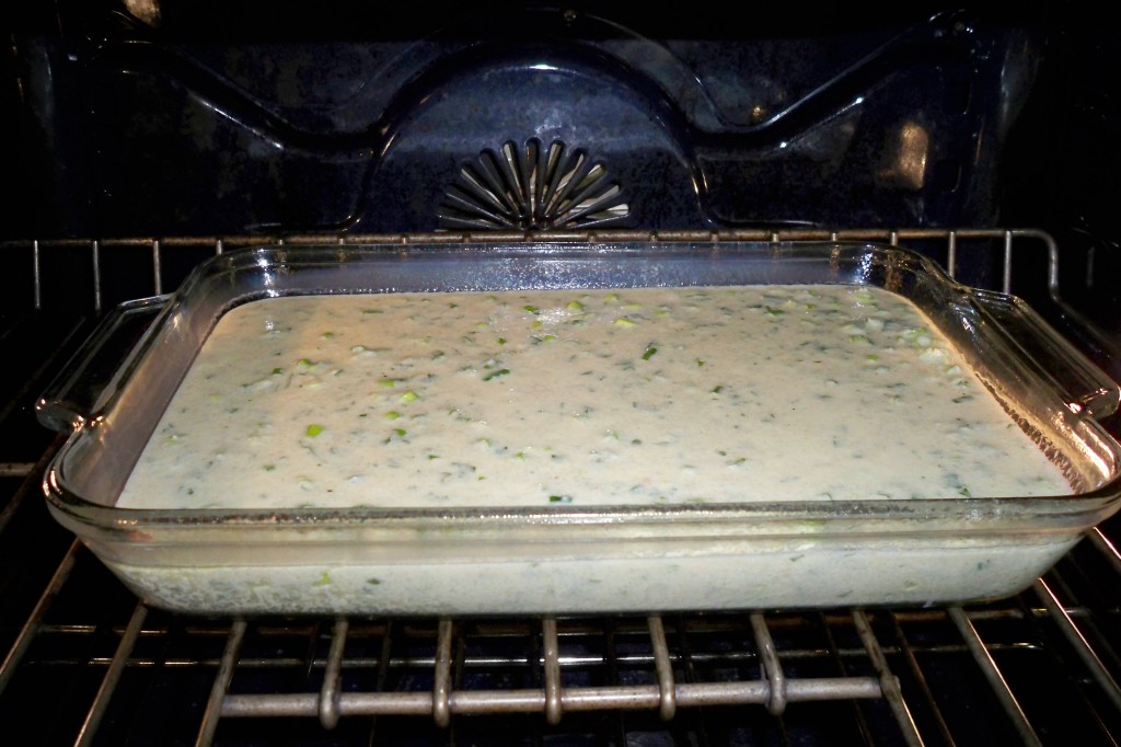 Grits in the oven