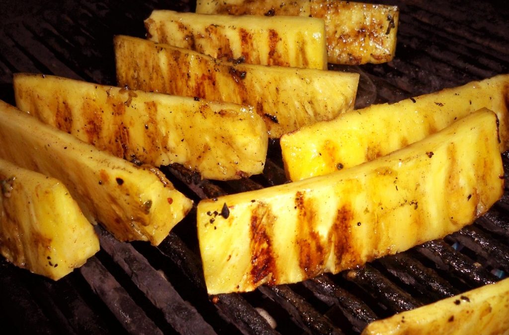 Grilled Pineapple Shortcake