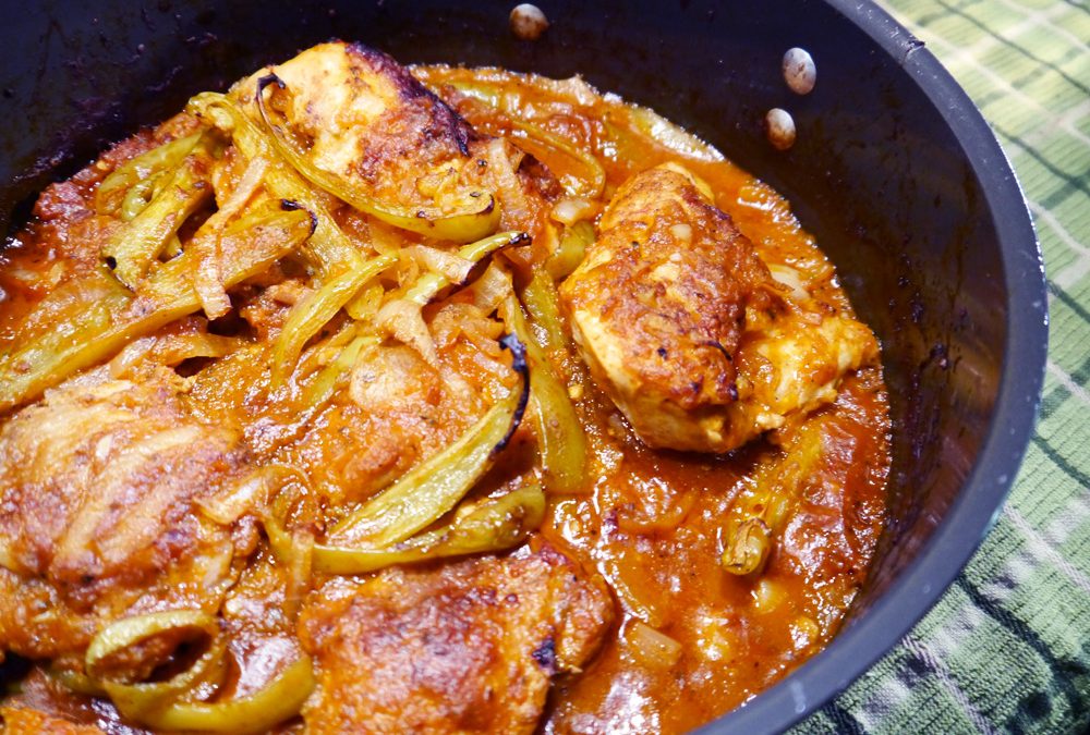 Chicken Cacciatore with Cubanelle Peppers