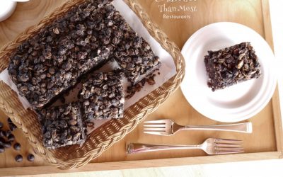 Dark Chocolate Coconut Banana Coffee Cake
